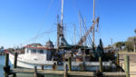 Gulf Shrimp boat in Rockport, Texas