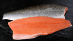 A Trim D salmon fillet from Chile