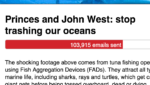 Princes, John West MDs get over 100,000 emails over Greenpeace FAD campaign