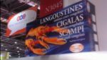 Chrisfish langoustines displayed at the International Food and Drink Event 2015 in London, in March. Photo: Undercurrent News