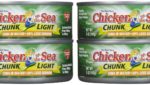 Chicken of the Sea tuna cans