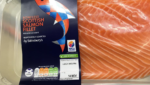 Chilled salmon side from Marine Harvest, in Sainsbury's