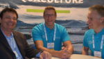 Rakitsky; Hans Halle-Knutzen, sales and marketing director for BioMar Norway; Gundersen