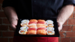 YO! Sushi salmon