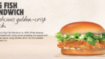 Burger King fish sandwich deepskin pollock