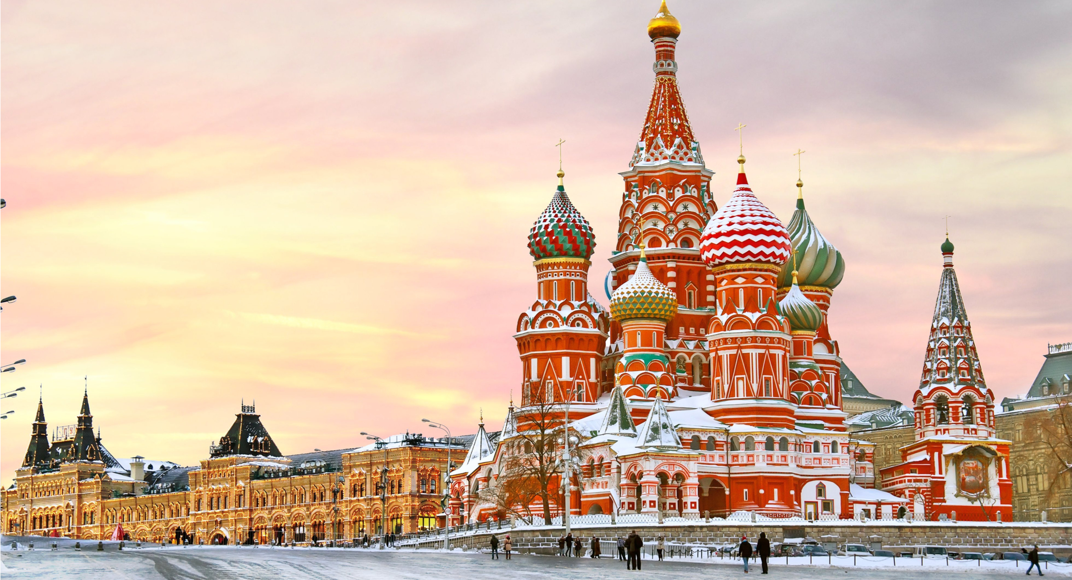  Saint Basil's cathedral in Moscow. Credit: Reidl/Shutterstock.com