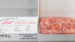 Frozen lobster meat from Raymond O'Neill & Son Fisheries. Credit: Raymond O'Neill & Son Fisheries