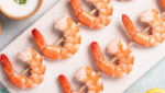 Cooked shrimp from Avanti Frozen Foods. Credit: Avanti Feeds' website