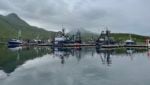 Boats docked in Dutch Harbor, Alaska